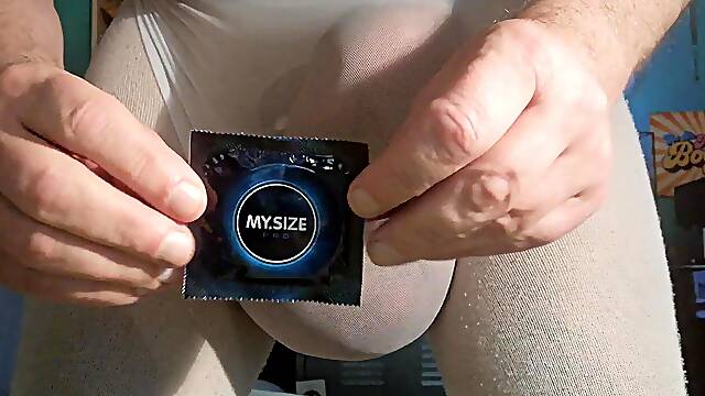 How to put on XXXLarge condoms on my monstermeat