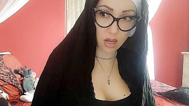A nun shouldn't burp!