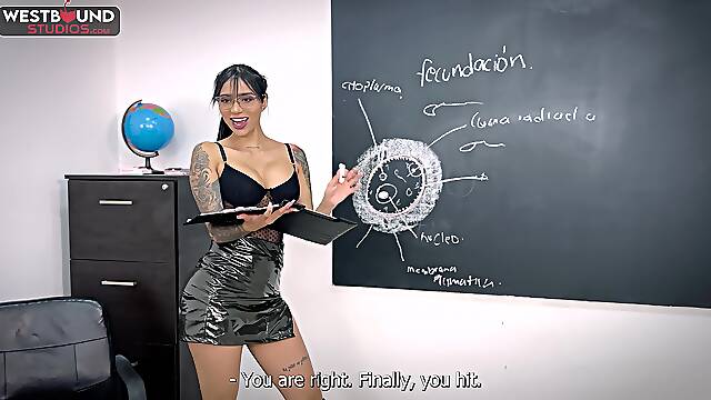 Naughty Latina Teacher Alejandra Rico Fucked by Student Dani Clark
