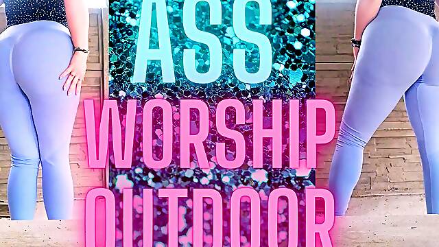 Ass Worship Outdoor