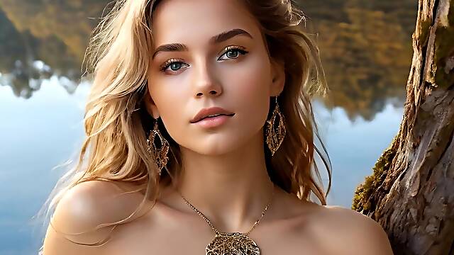 High-quality Artistic Nude Portraits of a Beautiful Young Woman 26 - Fine Art Series