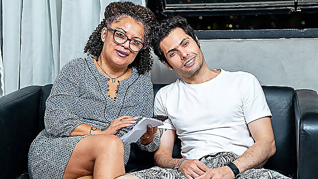 Fat Mature Gets Fucked in the Ass by Her Stepson