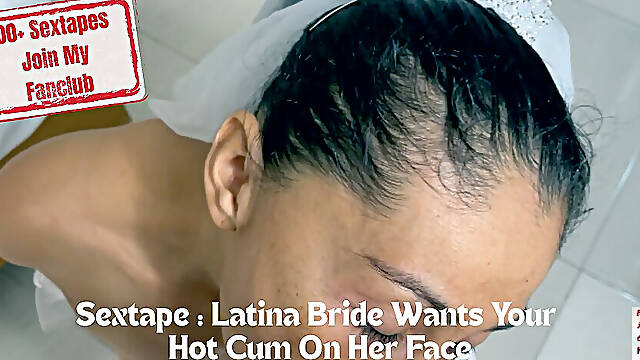 Latina Bride Wants You to Paint Her Face with Your Cream