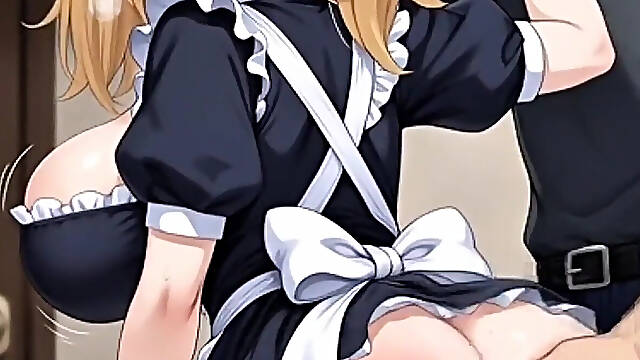 Hentai BBW Maid Bred Raw by Dominant Master -submission & Creampie!