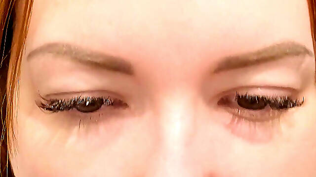 My Pale Redhead MILF Worships My Cock on Her Knees