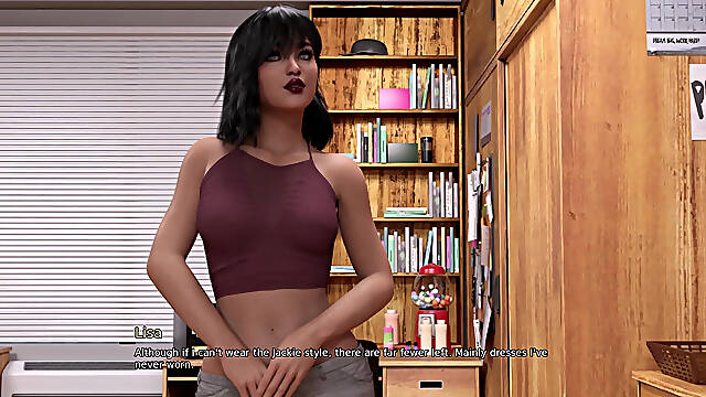 My Dorm 235 - Lisa Get Help From Eva & Emma by Trying New Dress to Choose the Best One for Her First Date with Mark