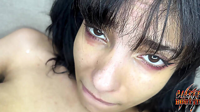 Hairy Submissive Stefani Gets Banged in All Her Holes