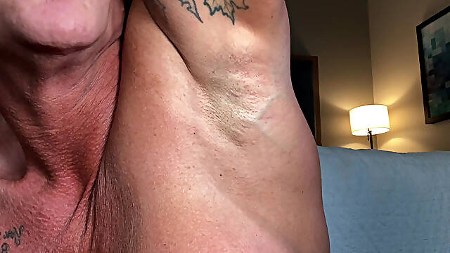 POV Armpit Worship: Stroke to My Sweaty Muscular Ride